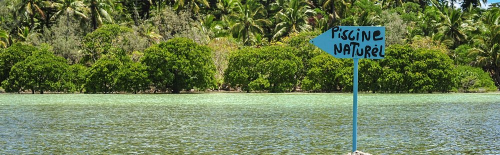 La piscine naturelle de la baie d'Oro à l'île des Pins