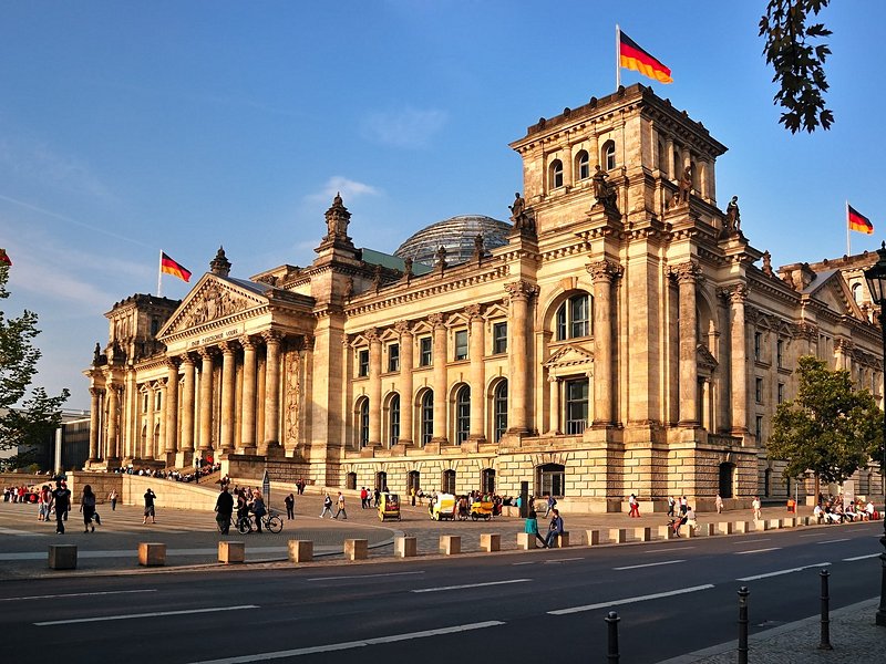 Le palais du Reichstag