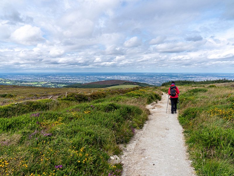 La monastique : Glendalough et la Wicklow Way