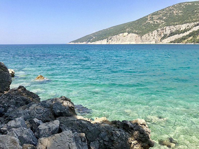 plage Valdanos beach, Ulcinj