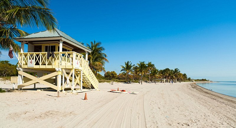 plage Crandon Park Key Biscayne