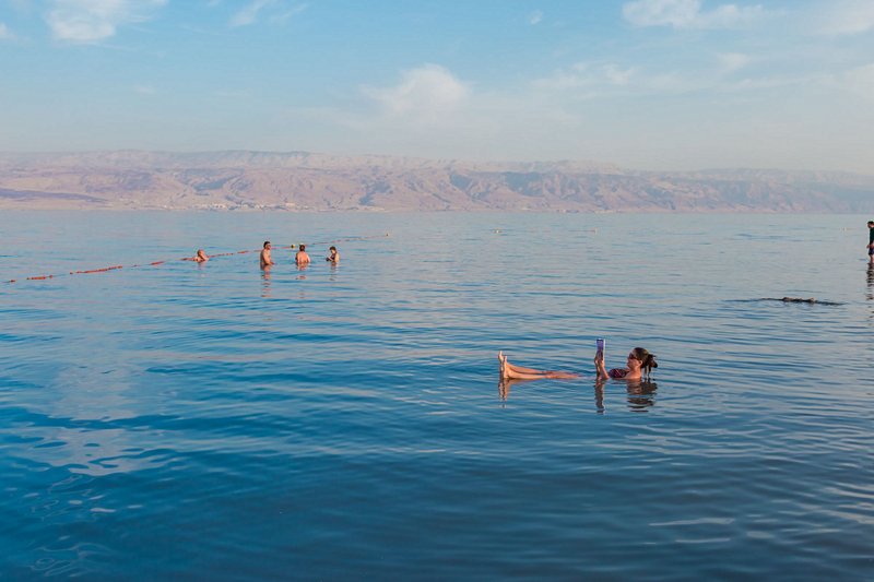 plage Kalia, Mer Morte