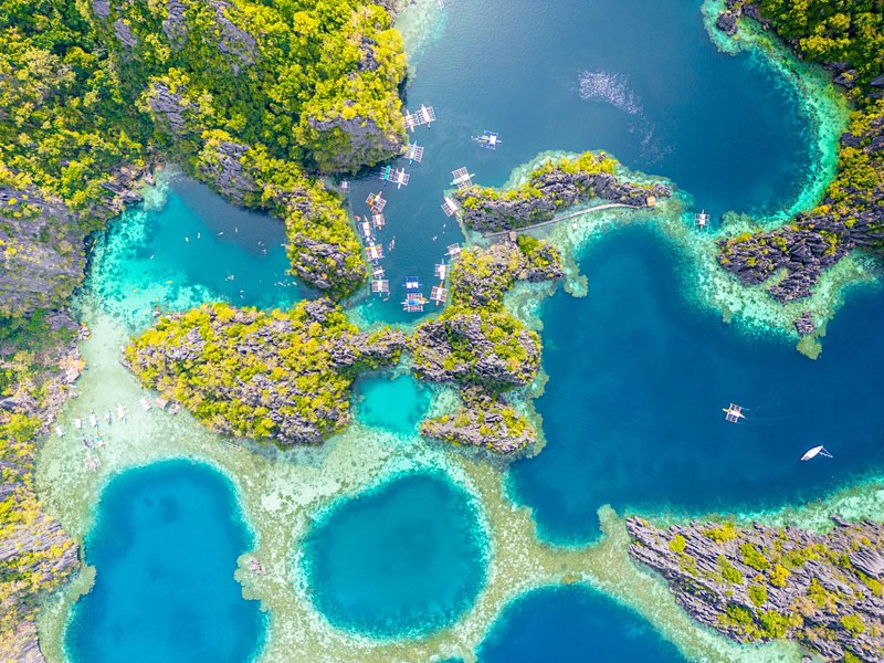 Partir en expédition dans les îles Calamian (Coron)