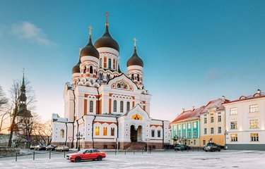 La cathédrale Alexandre Nevski à Tallinn