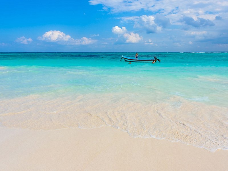 La plage de Xpu-Ha