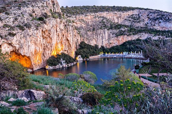 Le lac de Vouliagmeni