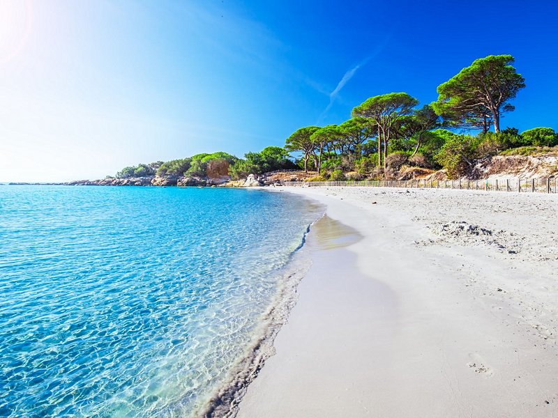 La plage de Palombaggia, Porto Vecchio