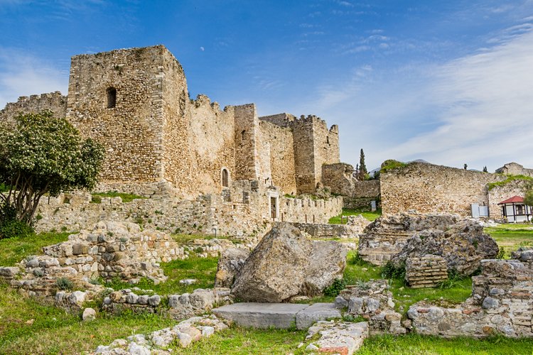 Le château bizantin de Patras
