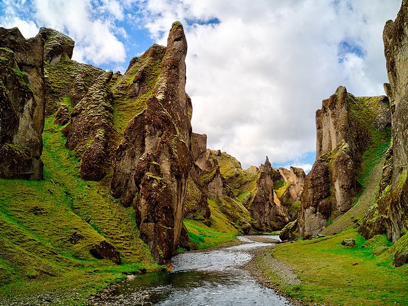 Le canyon de Fjadrargljufur
