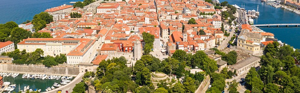 Les remparts de Zadar