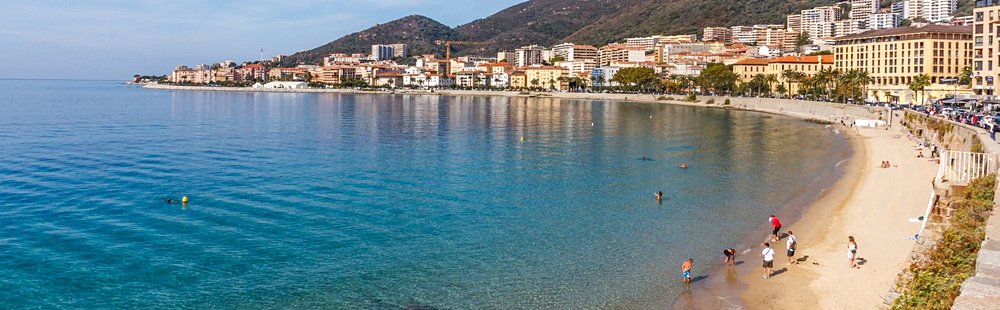La plage de Saint-François, Ajaccio