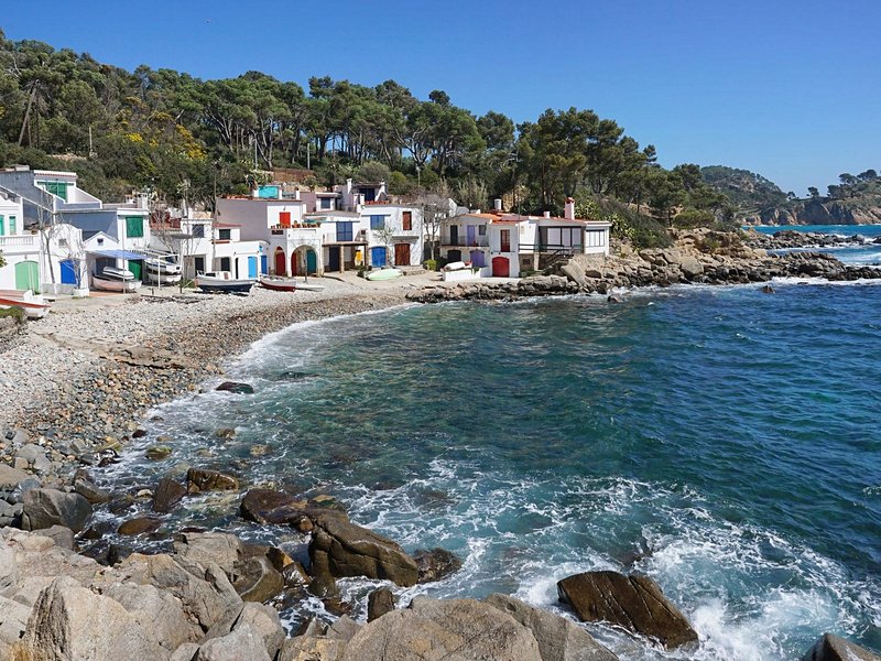 La cala S’Alguer à Palamos