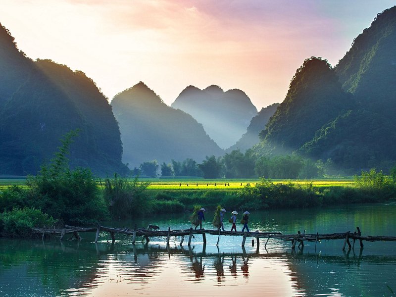 Cao Bang et la frontière chinoise