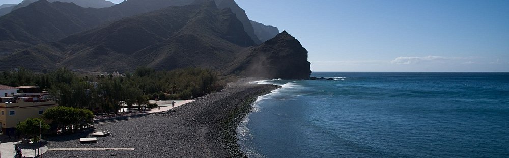 La plage de la Aldea de Saint Nicolas