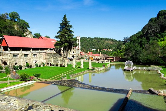 Le village Huasca de Ocampo