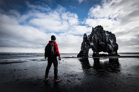 Le rocher de Hvitserkur
