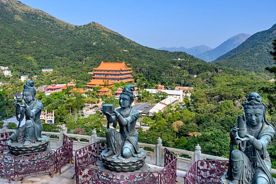 Le monastère de Po Lin et son Bouddha géant