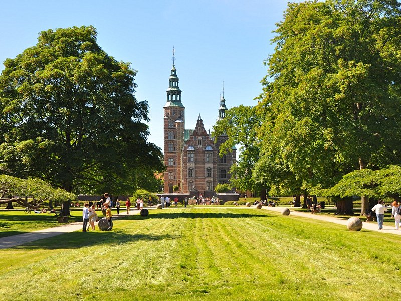 Le Kongens Have et le château de Rosenborg
