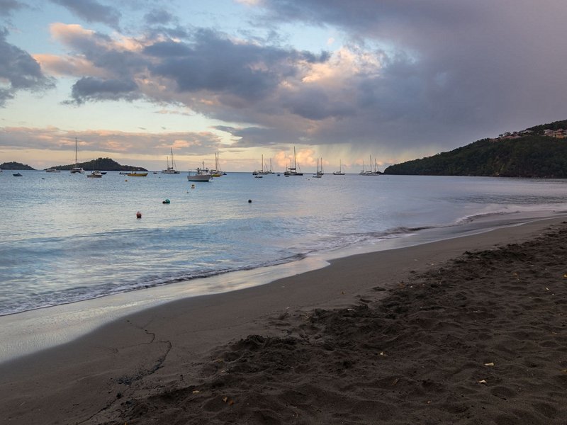 La plage de la Malendure à Mahaut