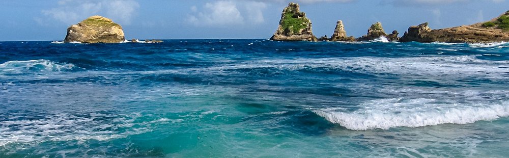 La Grande Anse des Salines sur la Pointe des Châteaux