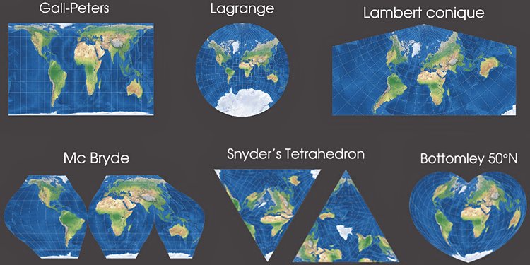 Le planisphère non-déformé : la projection alternative AuthaGraph
