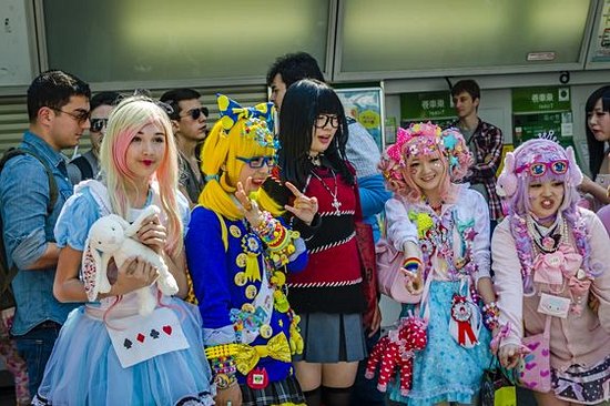 Se balader dans la rue en cosplay