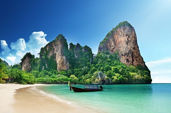 La plage de Rai Leh (ou Railay)