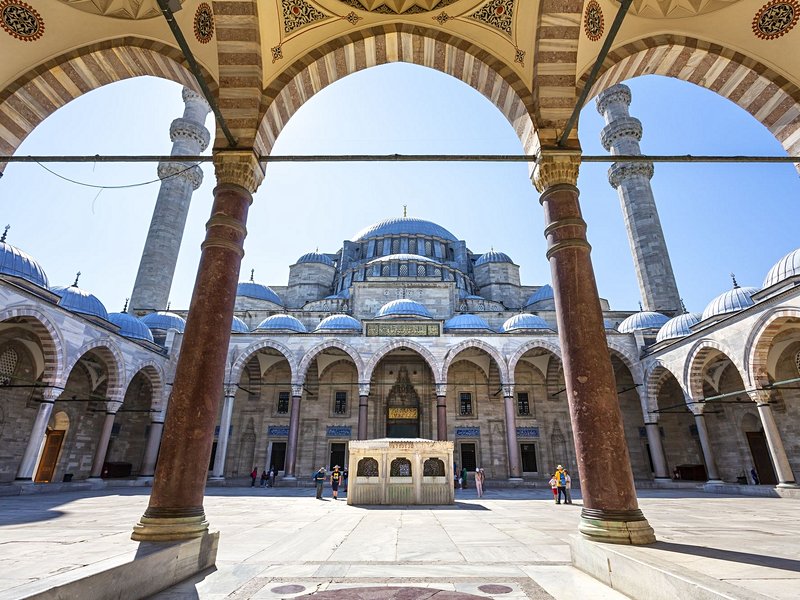 La mosquée Süleymaniye, ou de Soliman le Magnifique
