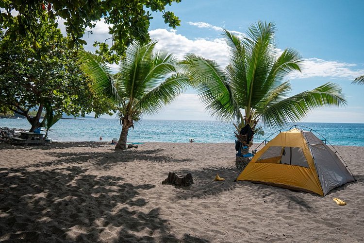 Le camping Ho’okena beach