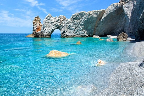 La Plage de Lalaria (Les Sporades)