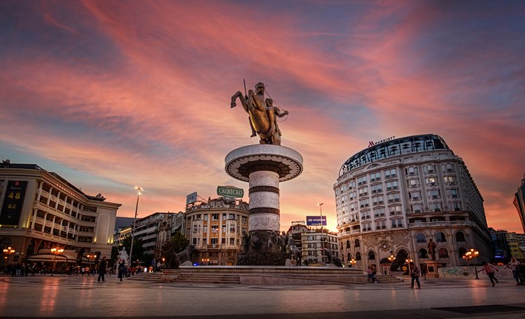 La capitale Skopje 3