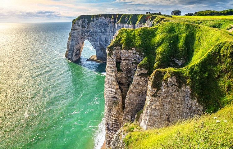 Les falaises d'Etretat