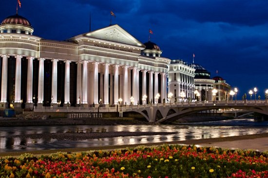 Visite de Skopje