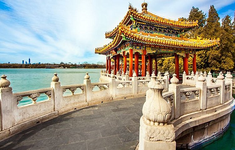 Parc Beihai à Pékin