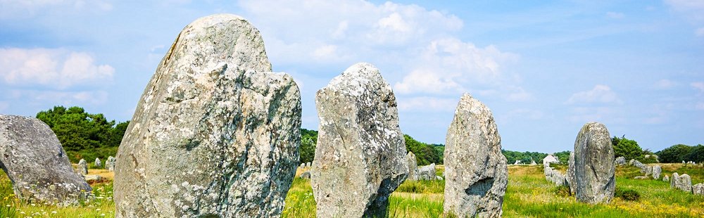 Les menhirs de Carnac