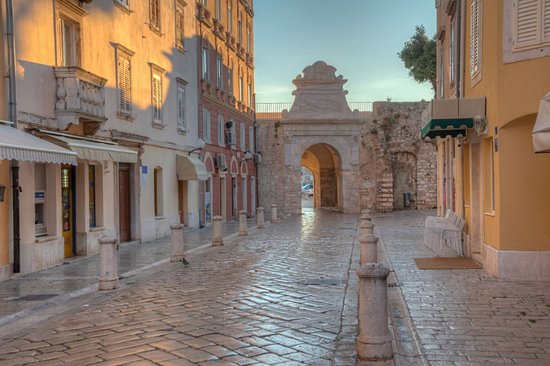 Les remparts de Zadar