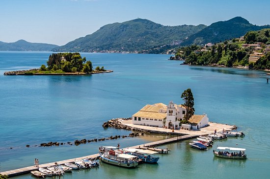 La presqu'île de Kanoni