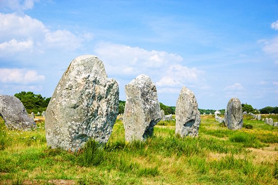 Les menhirs de Carnac