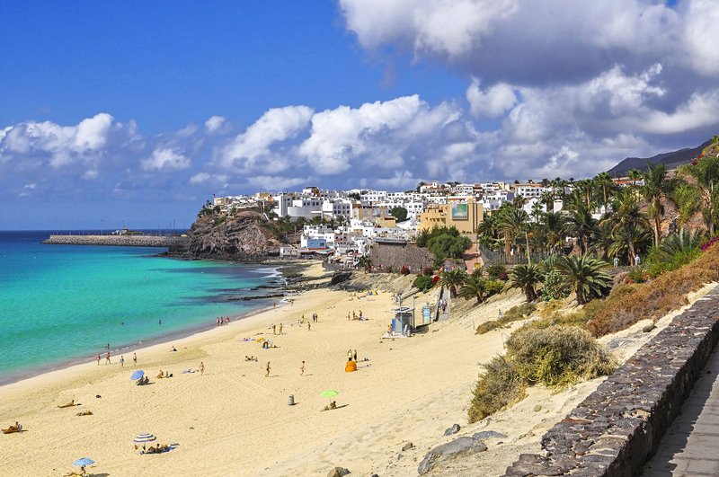 plage La plage de Morro Jable