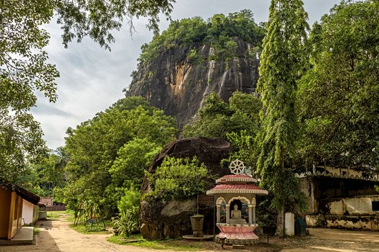 Le temple de Mulkirigala