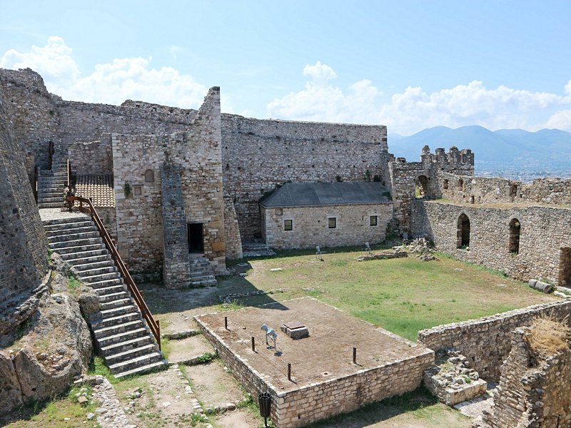 Le château bizantin de Patras