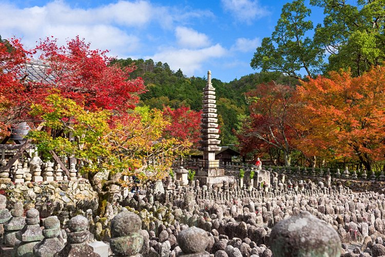 Le temple Adashino Nenbutsu