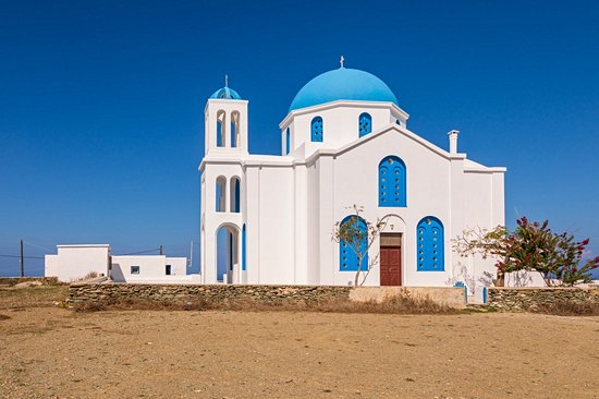 Le village d'Ano Meria, rural et authentique