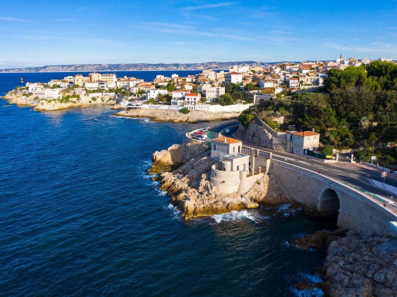 La corniche Kennedy