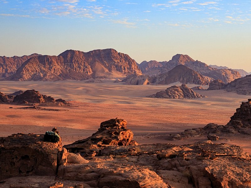 Le désert du Wadi Rum