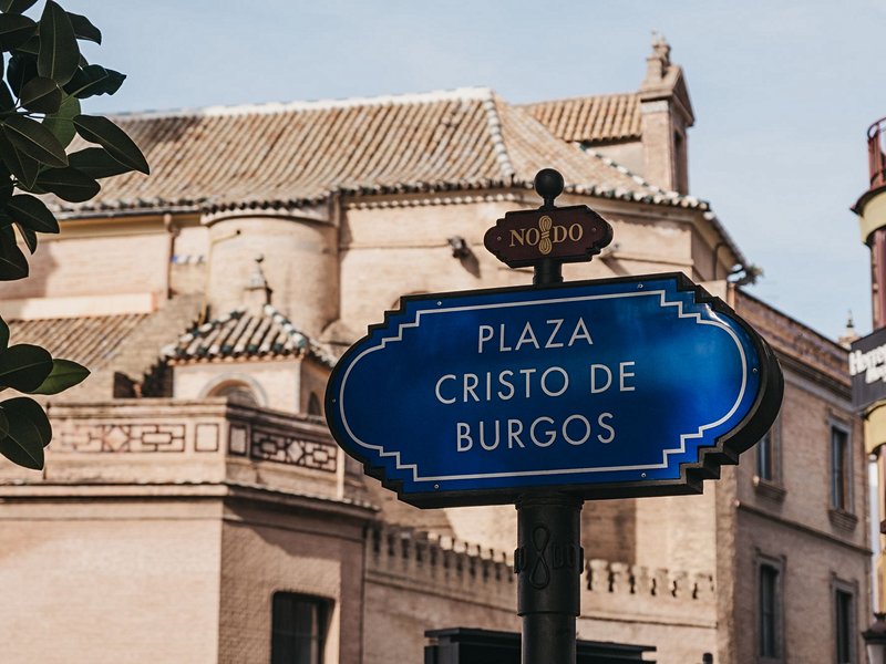 La plaza Cristo de Burgos