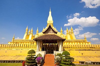 Le temple de Pha That Luang