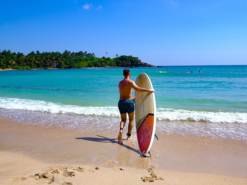 Hikkaduwa Beach