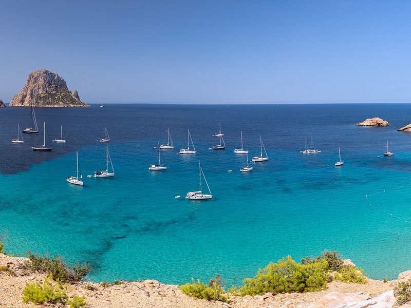 Cala d’Hort et Es Vedra
