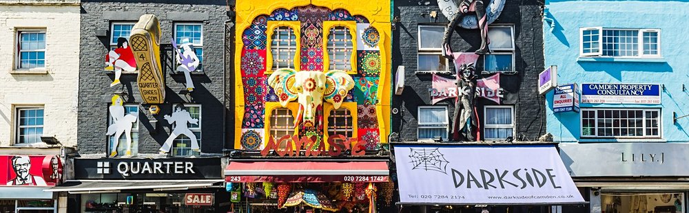 Vous perdre dans les rues de Camden Town